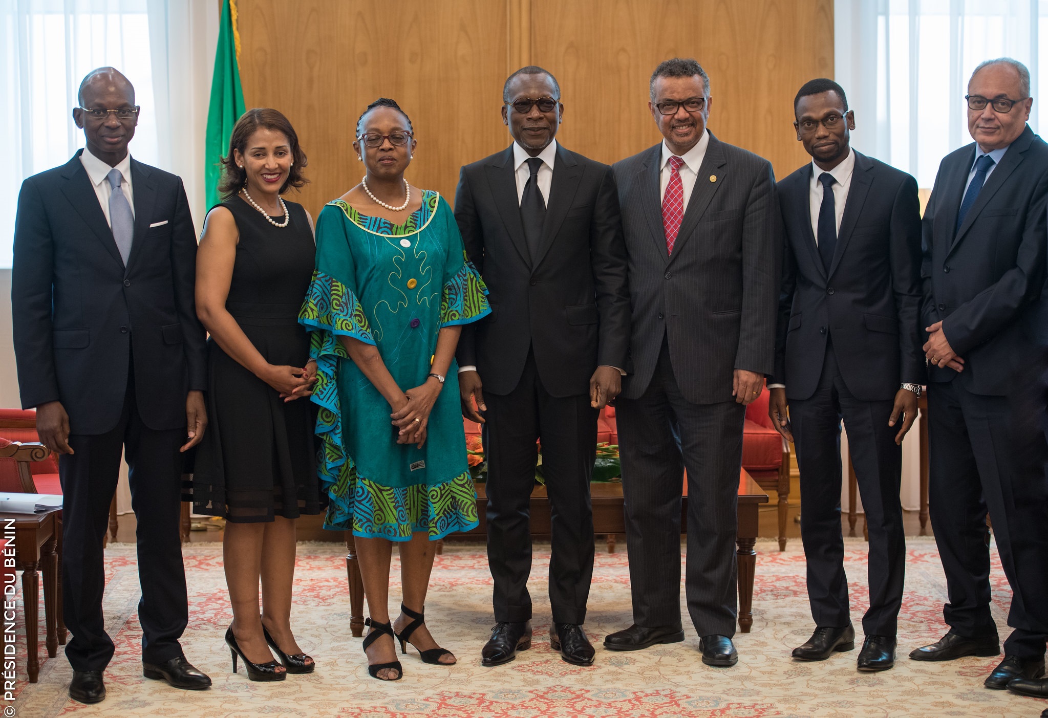 Pr Benjamin HOUNKPATIN Avec Le Directeur Général De L'OMS Et La ...