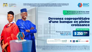 offre-publique-de-vente-:-cession-minimale-de-17-558-979-actions-detenues-par-l’etat-du-benin-dans-le-capital-de-la-banque-internationale-pour-l’industrie-et-le-commerce